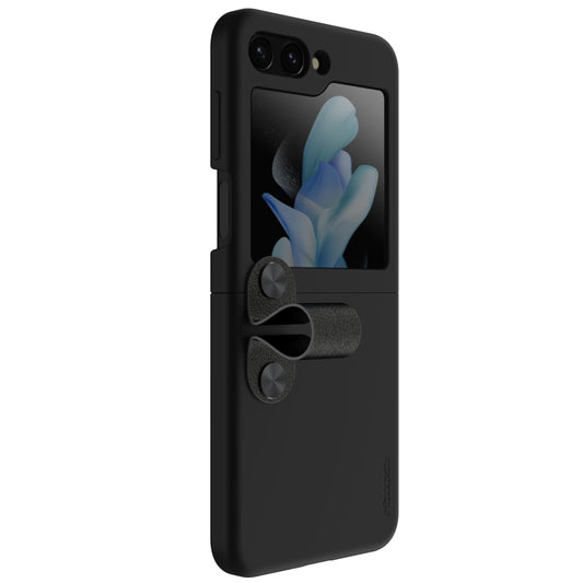NILLKIN Skin Feel Liquid Silicone Phone Case With Finger Strap, For Samsung Galaxy Z Flip5