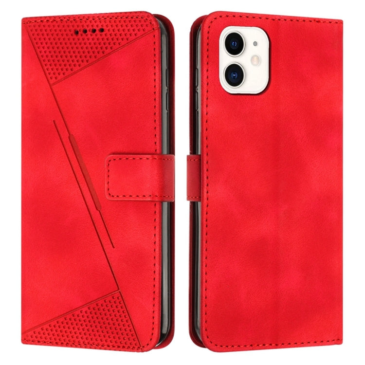 Dream Triangle Leather Phone Case with Lanyard