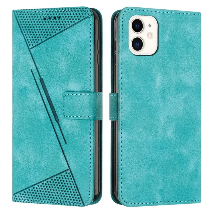 Dream Triangle Leather Phone Case with Lanyard