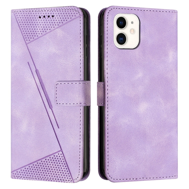 Dream Triangle Leather Phone Case with Lanyard