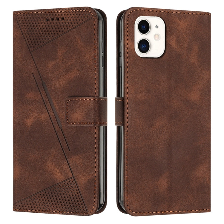 Dream Triangle Leather Phone Case with Lanyard