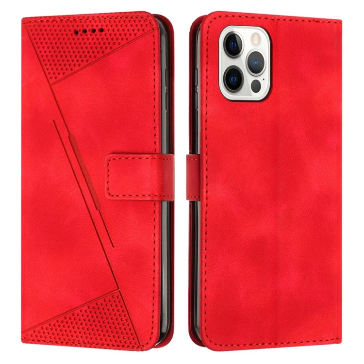 Dream Triangle Leather Phone Case with Lanyard
