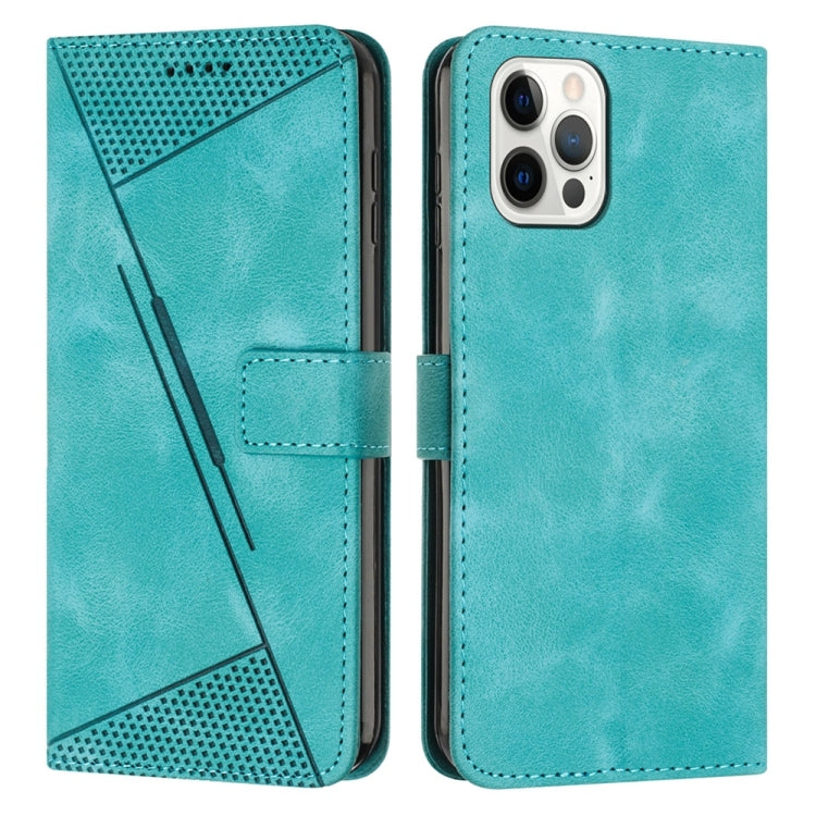 Dream Triangle Leather Phone Case with Lanyard