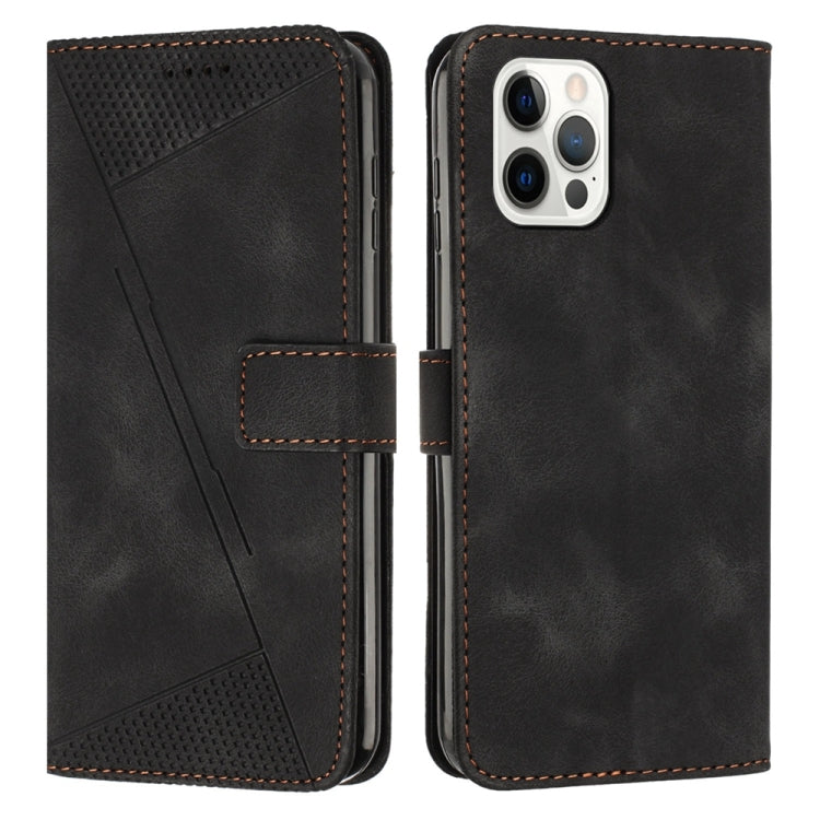 Dream Triangle Leather Phone Case with Lanyard