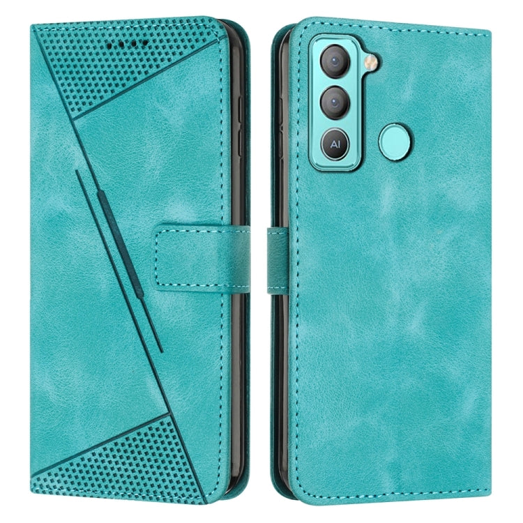 Dream Triangle Leather Phone Case with Lanyard, For Tecno Pova 3, For Tecno Spark Go 2022, For Tecno Pova Neo, For Tecno Pop 5 LTE, For Tecno Pova 2, For Tecno Spark Go 2020