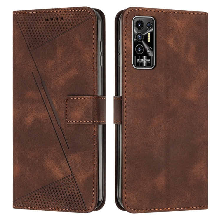 Dream Triangle Leather Phone Case with Lanyard, For Tecno Pova 3, For Tecno Spark Go 2022, For Tecno Pova Neo, For Tecno Pop 5 LTE, For Tecno Pova 2, For Tecno Spark Go 2020