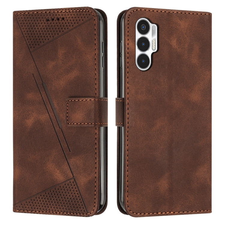 Dream Triangle Leather Phone Case with Lanyard, For Tecno Pova 3, For Tecno Spark Go 2022, For Tecno Pova Neo, For Tecno Pop 5 LTE, For Tecno Pova 2, For Tecno Spark Go 2020