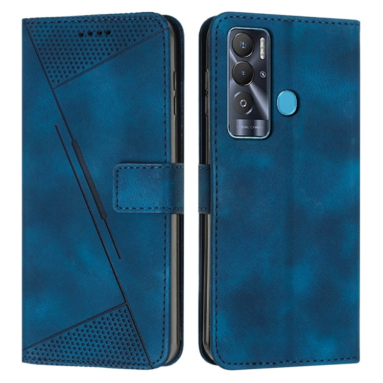 Dream Triangle Leather Phone Case with Lanyard, For Tecno Pova 3, For Tecno Spark Go 2022, For Tecno Pova Neo, For Tecno Pop 5 LTE, For Tecno Pova 2, For Tecno Spark Go 2020