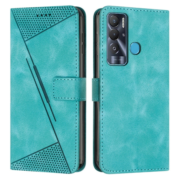 Dream Triangle Leather Phone Case with Lanyard, For Tecno Pova 3, For Tecno Spark Go 2022, For Tecno Pova Neo, For Tecno Pop 5 LTE, For Tecno Pova 2, For Tecno Spark Go 2020