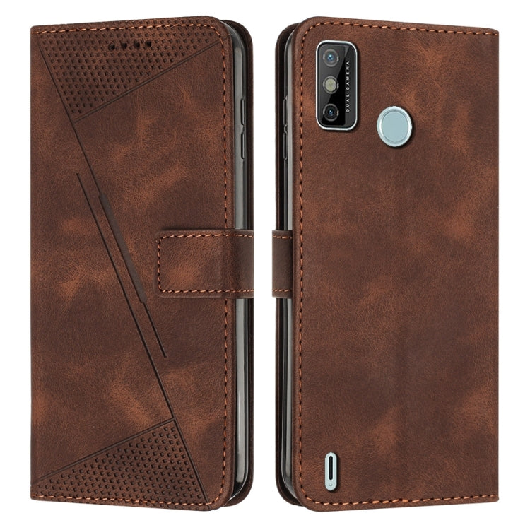 Dream Triangle Leather Phone Case with Lanyard, For Tecno Pova 3, For Tecno Spark Go 2022, For Tecno Pova Neo, For Tecno Pop 5 LTE, For Tecno Pova 2, For Tecno Spark Go 2020