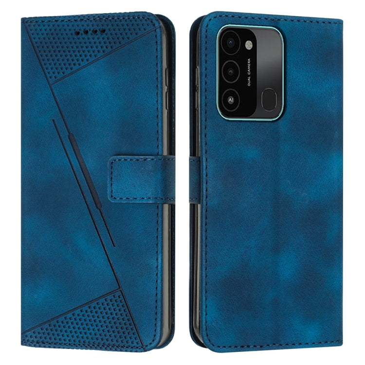 Dream Triangle Leather Phone Case with Lanyard, For Tecno Pova 3, For Tecno Spark Go 2022, For Tecno Pova Neo, For Tecno Pop 5 LTE, For Tecno Pova 2, For Tecno Spark Go 2020