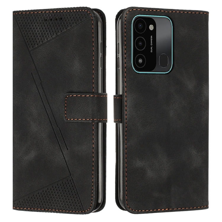 Dream Triangle Leather Phone Case with Lanyard, For Tecno Pova 3, For Tecno Spark Go 2022, For Tecno Pova Neo, For Tecno Pop 5 LTE, For Tecno Pova 2, For Tecno Spark Go 2020