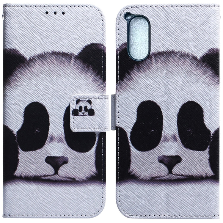 Coloured Drawing Flip Leather Phone Case