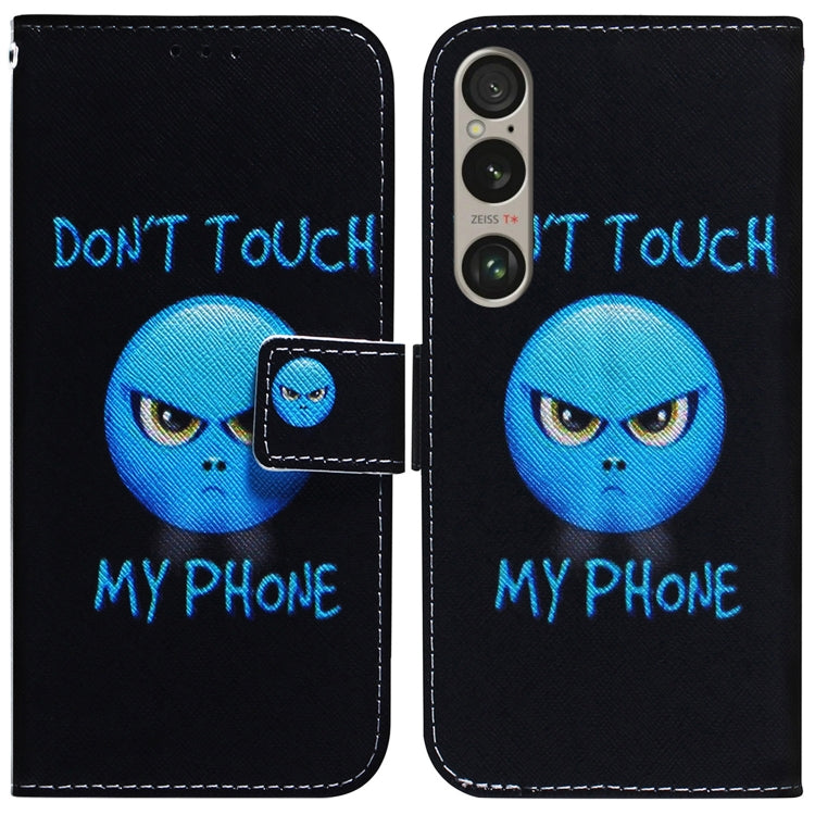 Coloured Drawing Flip Leather Phone Case