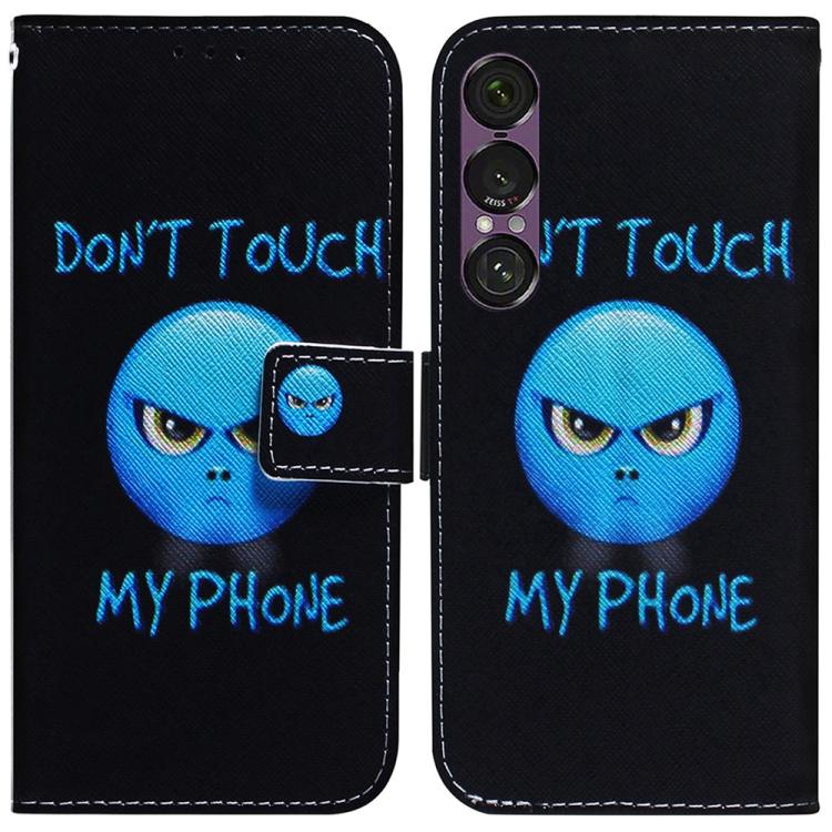 Coloured Drawing Flip Leather Phone Case