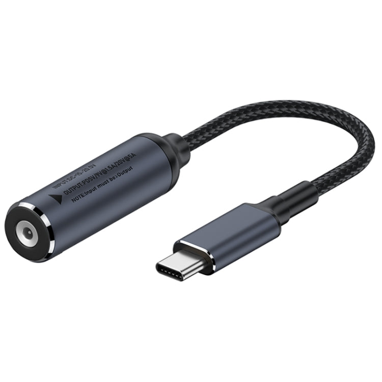 100W Computer-Ladeadapterstecker, DC 2,5 x 0,7 mm auf USB-C / Typ-C Stecker, DC 3 x 1,1 mm auf USB-C / Typ-C Stecker, DC 4 x 1,7 mm auf USB-C / Typ-C Stecker, DC 4,5 x 0,6 mm auf USB-C / Typ-C Stecker, DC 4,8 x 1,7 mm auf USB-C / Typ-C Stecker