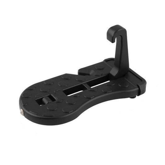 BF013-BK Automotive Door Step Hook Aluminum Foldable Ladder Mini Foot Pedal for Jeep SUV Truck WP, BF013-BK