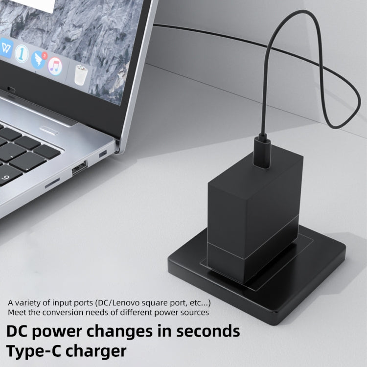 100W P 3.0X1.1mm Female to USB-C/Type-C Male Plug Charging Adapter, 3.0X1.1mm