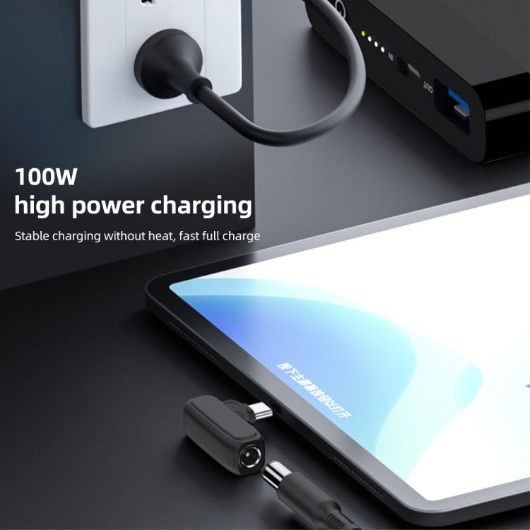 100W P 3.0X1.1mm Female to USB-C/Type-C Male Plug Charging Adapter, 3.0X1.1mm