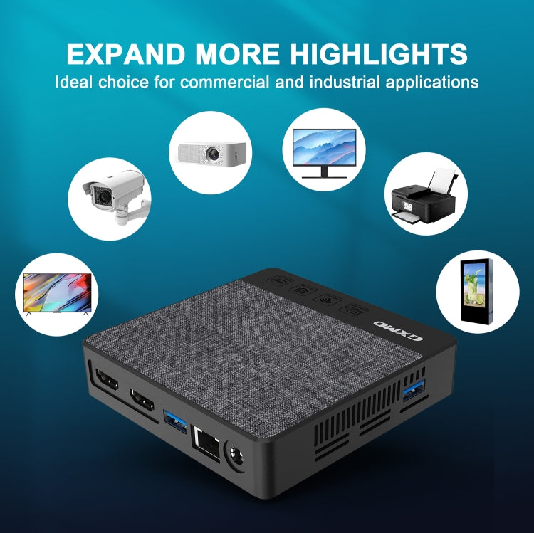 GXMO N42 Windows 11 Intel Gemini Lake N4000 Mini PC NVME SSD WiFi Mini Desktop Computer