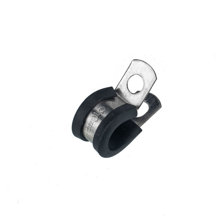 42 PCS Car Rubber Cushion Pipe Clamps Stainless Steel Clamps, 42 PCS
