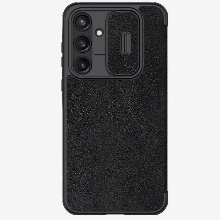 NILLKIN QIN Series Pro Sliding Camera Cover Design Leather Phone Case, For Samsung Galaxy A55