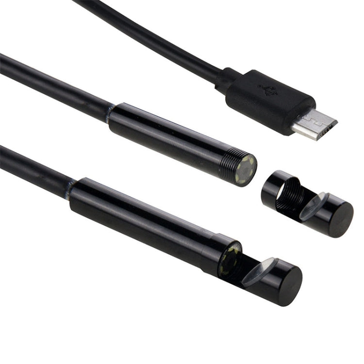 AN97 Waterproof Micro USB Endoscope Hard Tube Inspection Camera for Parts of OTG Function Android Mobile Phone, with 6 LEDs, 5.5mm, 7mm, 8mm