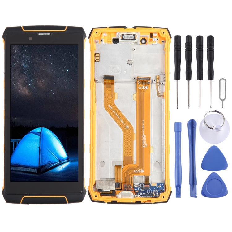 Original LCD Screen Digitizer Full Assembly with Frame, For Cubot Note 30, For Cubot Note 21, For Cubot Note 40, For Cubot King Kong 3