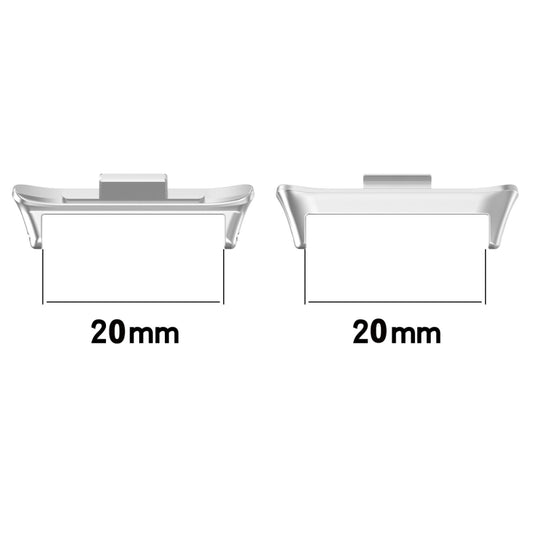 1 Pair Stainless Steel Metal Watch Band Connector, For Xiaomi Mi Band 8 Pro