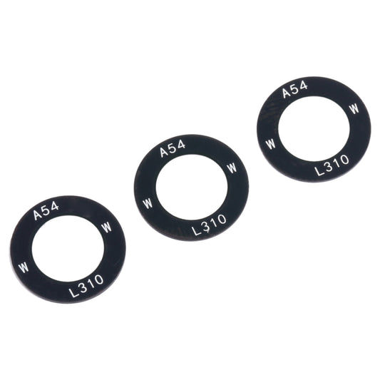 Lot de 10 objectifs pour appareil photo arrière, pour Samsung Galaxy M54 SM-M546B, pour Samsung Galaxy M14 SM-M146B, pour Samsung Galaxy A24 4G SM-A245F, pour Samsung Galaxy F04 SM-E045F, pour Samsung Galaxy A14 SM-A145F, pour Samsung Galaxy M04 SM-M045F