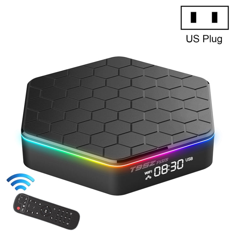 T95Z Plus 8K WiFi6 Android 12.0 Smart TV Box with Remote Control, Allwinner H618 Quad-Core, 2GB+16GB, 4GB+32GB, 4GB+64GB, 4GB+128GB