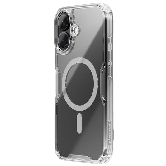 NILLKIN Ultra Clear Magsafe PC + TPU Phone Case, For iPhone 16 Pro Max, For iPhone 16 Pro, For iPhone 16 Plus, For iPhone 15 Plus, For iPhone 15