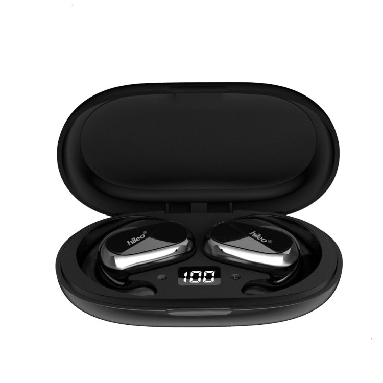 Hileo Hi92 LED Display TWS Wireless Bluetooth IPX5 Waterproof Noise Reduction Earphone, Hi92