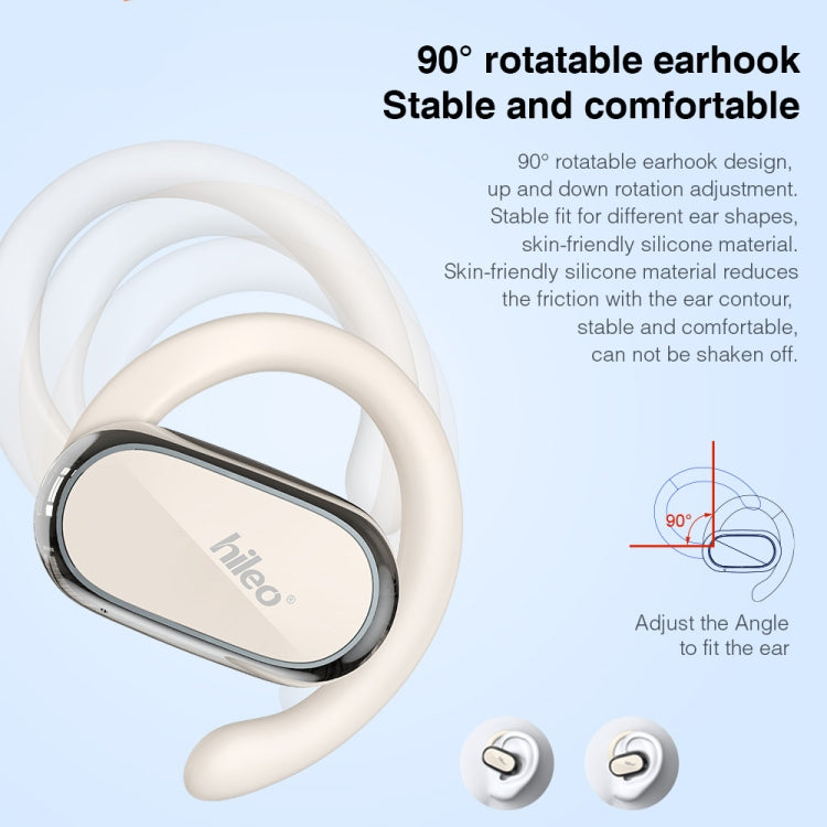 Hileo Hi92 LED Display TWS Wireless Bluetooth IPX5 Waterproof Noise Reduction Earphone, Hi92