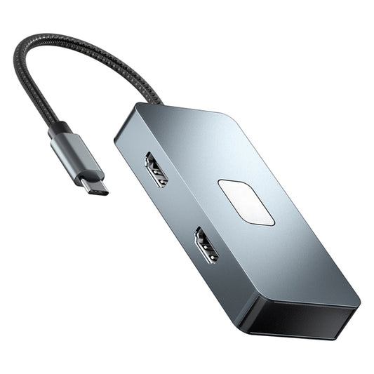 BYL-2312 Station d'accueil HUB Type-C vers HDMI 4K 30Hz + USB3.0 + PD100W, BYL-2312