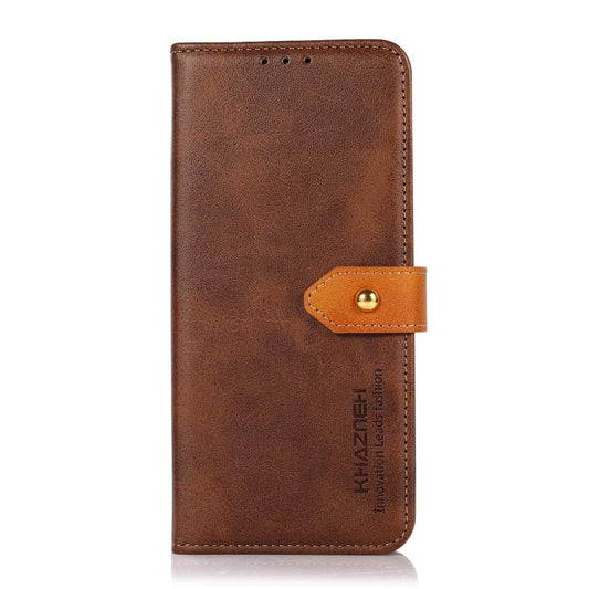 KHAZNEH Dual-color Cowhide Texture Flip Leather Phone Case, For Google Pixel 11 Pro XL, For Google Pixel 11, For Google Pixel 11 Pro, For Google Pixel 10a, For Google Pixel 9a, For Google Pixel 9 Pro, For Google Pixel 9, For Google Pixel 8a