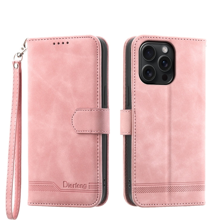 Dierfeng Dream Line TPU Hybrid PU Leather Phone Case
