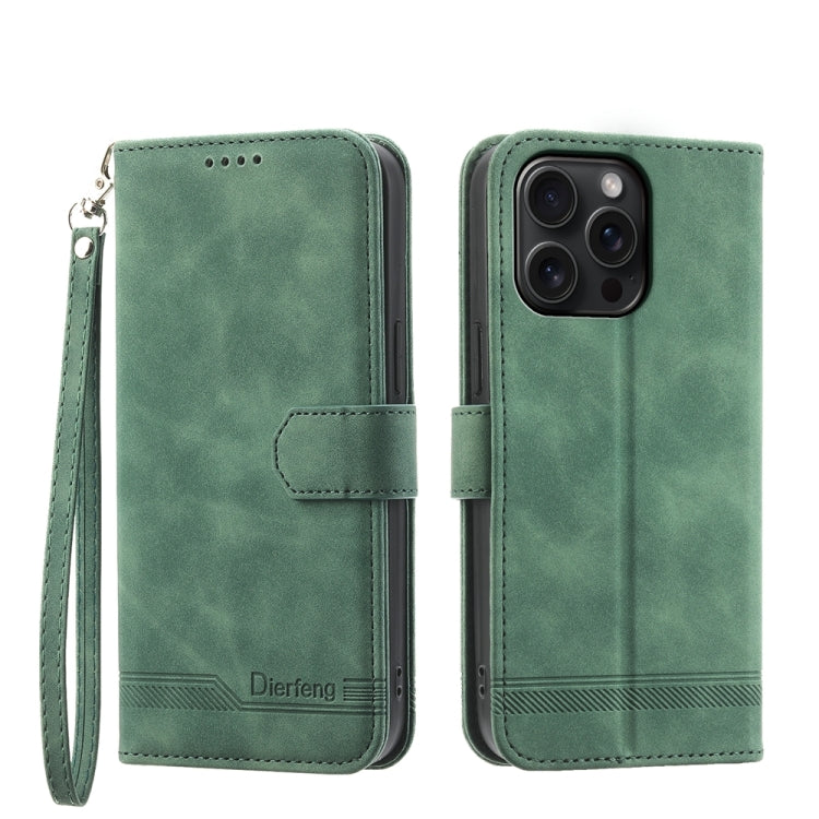 Dierfeng Dream Line TPU Hybrid PU Leather Phone Case