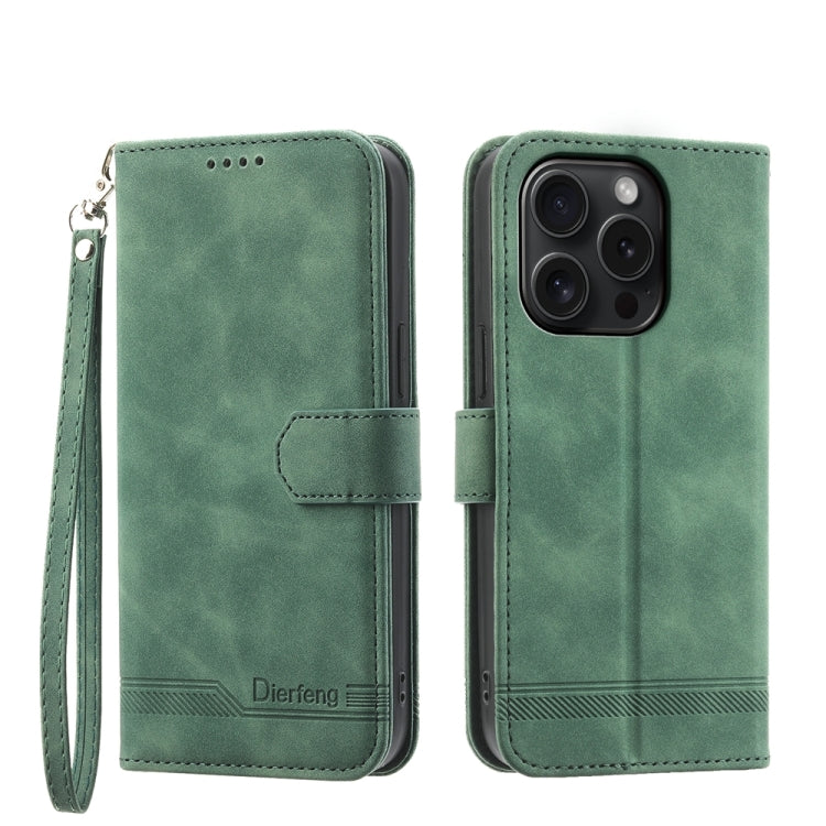 Dierfeng Dream Line TPU Hybrid PU Leather Phone Case
