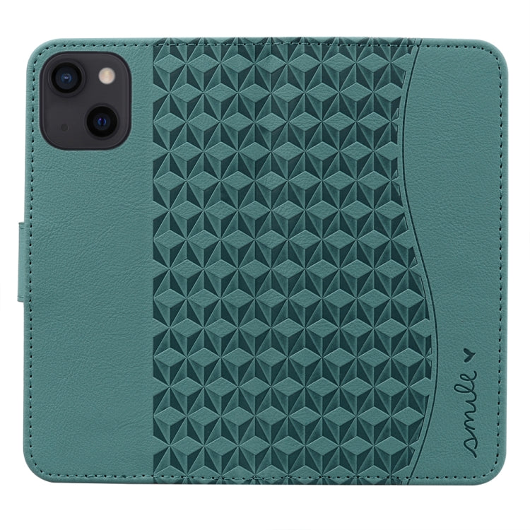 Business Diamond Buckle Leather Phone Case with Lanyard