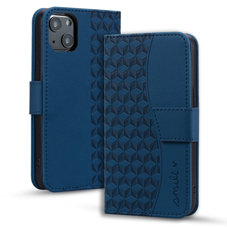 Business Diamond Buckle Leather Phone Case with Lanyard