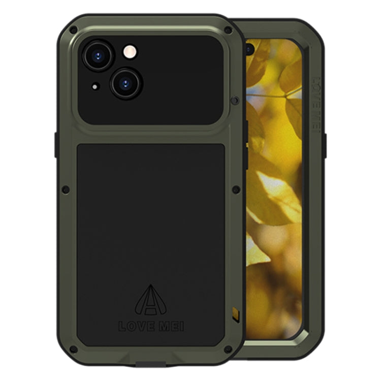 LOVE MEI Metal Shockproof Life Waterproof Dustproof Phone Case