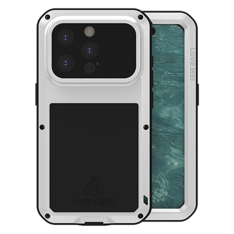 LOVE MEI Metal Shockproof Life Waterproof Dustproof Phone Case