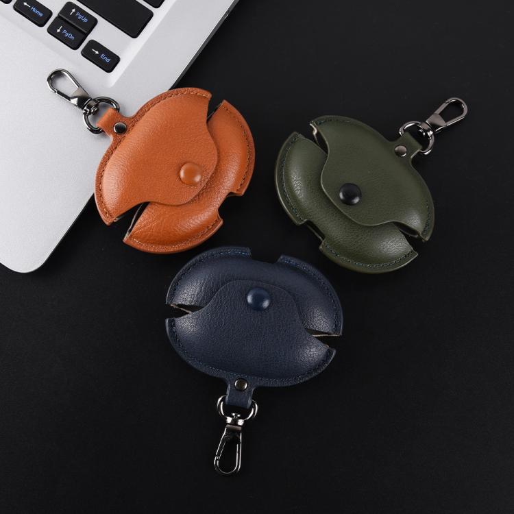 Business Leather Earphone Protective Case with Hook, For Huawei FreeBuds Pro 5 / 4 / 3, For Huawei FreeClip 2, For Huawei FreeBuds SE 4 ANC, For Huawei FreeBuds 7i, For Huawei FreeClip