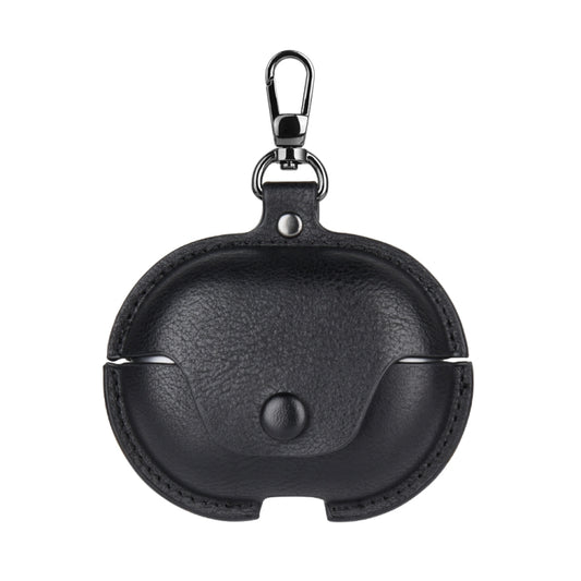 Business Leather Earphone Protective Case with Hook