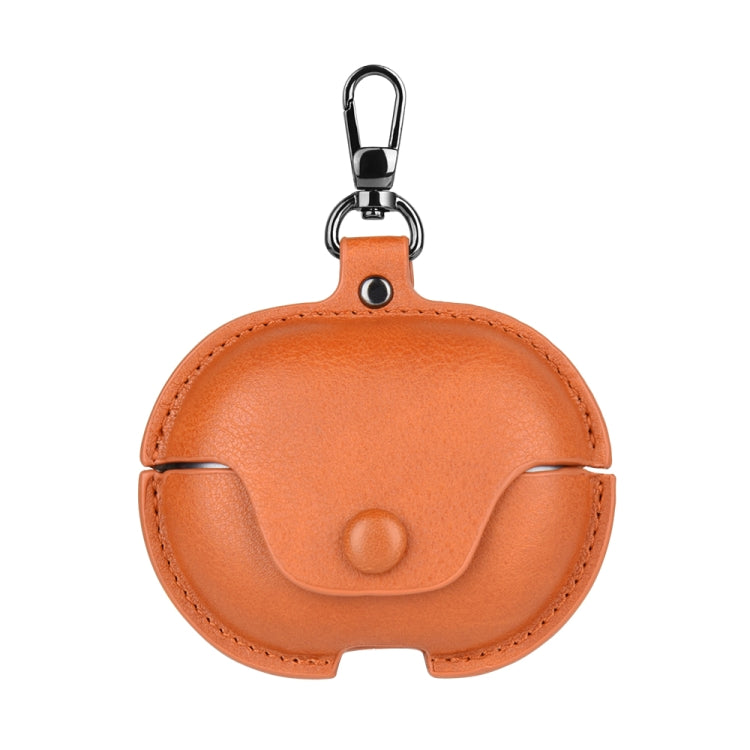 Business Leather Earphone Protective Case with Hook