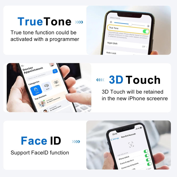 in-cell LCD Screen, For iPhone 11(Incell), For iPhone 11 Pro
