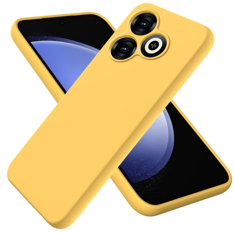 Solid Color Liquid Silicone Dropproof Full Coverage Phone Case