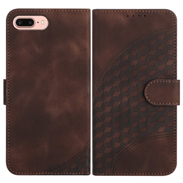YX0060 Elephant Head Embossed Phone Leather Case with Lanyard, For iPhone 12 mini, For iPhone 11 Pro Max, For iPhone 11, For iPhone 11 Pro, For iPhone XS / X, For iPhone XR, For iPhone XS Max, For iPhone 8 Plus / 7 Plus