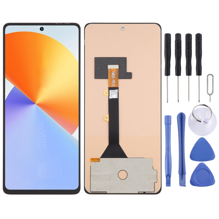 Original OLED LCD Screen with Digitizer Full Assembly, For Infinix Zero 30 4G, For Infinix Zero 30 5G X6731, For Infinix GT 10 Pro X6739, For Infinix Note 30i X6716, For Infinix Note 30 Pro X678B, For Infinix Zero 20 X6821, For Infinix Note 12 2023 X67...